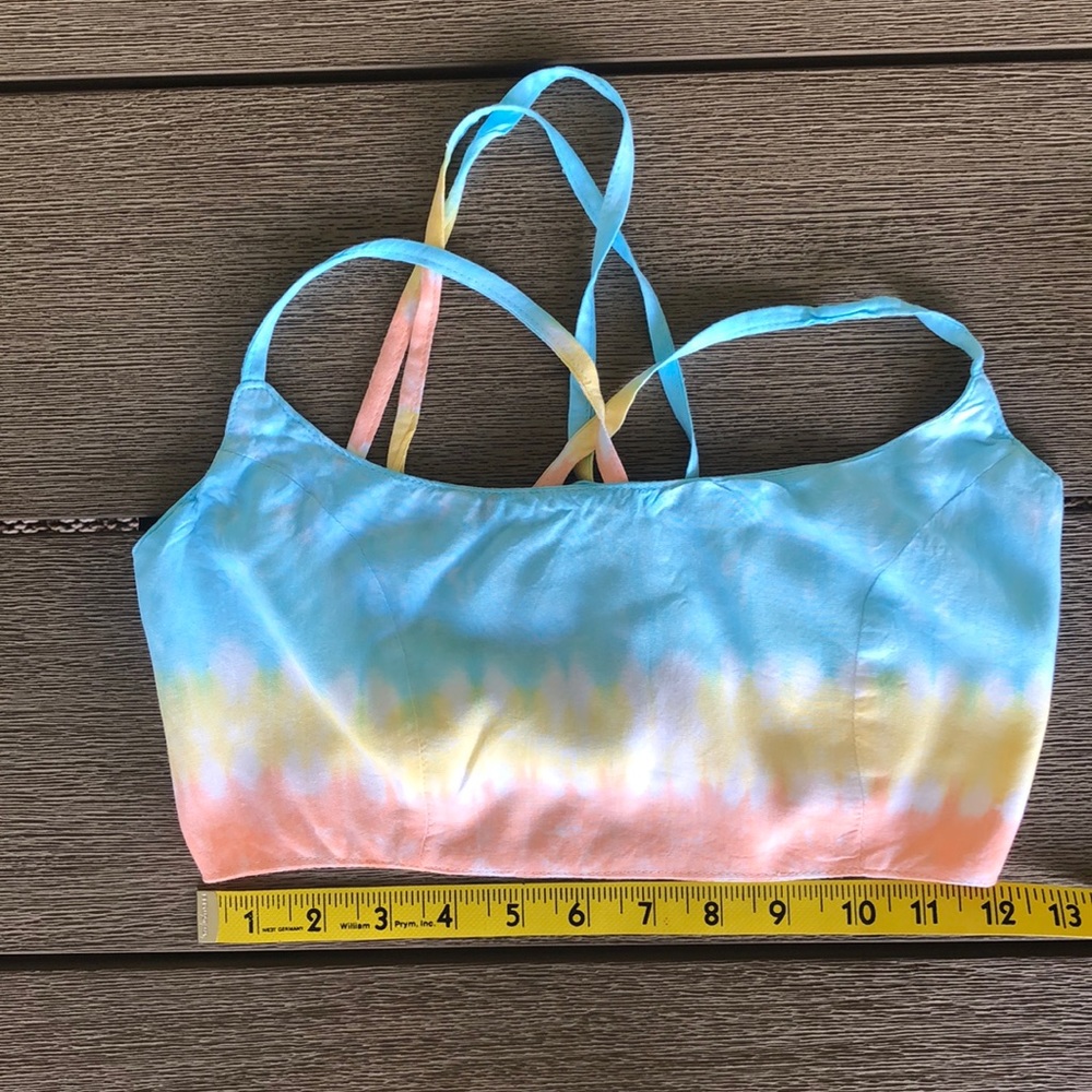 Festival Tie Dye Crop Top Size Small NWOT - Picture 7 of 7